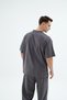 Rise Collection Men's Combed T-Shirt – Coal Grey - 5