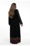 Women Traditional Embroidered Kimono Dress - Embroidered Tassel Kimono with Belt on the Waist - 3