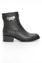 Genuine Leather Zippered Brown Women's Boots with Buckle Detail - Zb2541