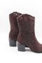 Kristebell imported stone detailed cowboy genuine suede leather women's boot kb 26 0134 k - 3
