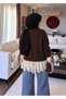Long Lace Soft Women's Knitwear Cardigan - 5