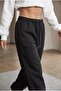 Women's Winter 3-Thread Fleece-Lined Baggy Leg Sweatpants - 5