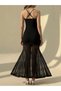 Rochie maxi, negru - 2