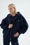 Rise Collection Women's Zip Jacket Dark Blue
