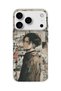 iPhone 18 Pro Compatible Anime Newspaper Collage Printed Transparent Phone Case