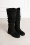 Kcl-Br25 Thick Heel Bellows Below the Knee Boots - 5