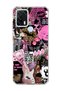 General Mobile Gm 21 Pro Compatible Pink Leopard Fashion Printed Transparent Phone Case