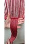 Ip Curtain Special Series Thin Chain Red Width 100 cm Length 300 cm with Cornice and Rustic Use - 8