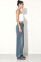 H92 Straight Cut Wide Leg Denim Trousers - 3