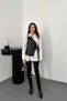 White Side-Tie Vest Shirt - White - 2