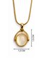 Steel Medallion Necklace - 3