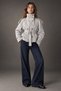 High Collar Trench Coat Jacket - 2