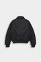 Crop Bomber Siyah Ceket - 4
