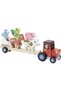 Farm Themed Wooden Animals Tractor - 3