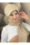 Tesettür Silver Crystal Stone Headband Hat