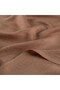 Monogram Wool Silk Shawl 09326-Mink - 4