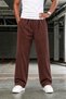 Barrys Men's Wide Leg Corduroy Pants – Comfortable Fit, Draped Elastic Waist Pants - 3