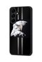 Samsung Galaxy S25 Plus Compatible Printed, Matte Black, Soft Silicone, Protective, Shock-Absorbing Cover, Case - 3