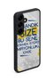 Samsung Galaxy S25 Plus Compatible Printed, Matte Black, Soft Silicone, Protective, Shock-Absorbing Cover, Case - 4