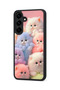 Samsung Galaxy S25 Plus Compatible Printed, Matte Black, Soft Silicone, Protective, Shock-Absorbing Cover, Case - 3