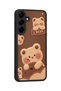 Samsung Galaxy S25 Plus Compatible Printed, Matte Black, Soft Silicone, Protective, Shock-Absorbing Cover, Case - 2