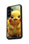 Samsung Galaxy S25 Plus Compatible Printed, Matte Black, Soft Silicone, Protective, Shock-Absorbing Cover, Case - 5