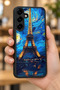 Samsung Galaxy S25 Plus Compatible Printed, Matte Black, Soft Silicone, Protective, Shock-Absorbing Cover, Case - 6