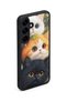 Samsung Galaxy S25 Plus Compatible Printed, Matte Black, Soft Silicone, Protective, Shock-Absorbing Cover, Case - 4