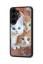 Samsung Galaxy S25 Plus Compatible Printed, Matte Black, Soft Silicone, Protective, Shock-Absorbing Cover, Case - 3