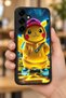 Samsung Galaxy S25 Plus Compatible Printed, Matte Black, Soft Silicone, Protective, Shock-Absorbing Cover, Case - 6