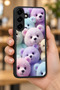 Samsung Galaxy S25 Plus Compatible Printed, Matte Black, Soft Silicone, Protective, Shock-Absorbing Cover, Case - 6
