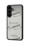 Samsung Galaxy S25 Plus Compatible Printed, Matte Black, Soft Silicone, Protective, Shock-Absorbing Cover, Case - 3