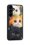 Samsung Galaxy S25 Plus Compatible Printed, Matte Black, Soft Silicone, Protective, Shock-Absorbing Cover, Case - 2
