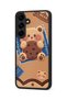 Samsung Galaxy S25 Plus Compatible Printed, Matte Black, Soft Silicone, Protective, Shock-Absorbing Cover, Case - 3