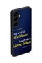 Samsung Galaxy S25 Plus Compatible Printed, Matte Black, Soft Silicone, Protective, Shock-Absorbing Cover, Case - 4