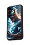 Samsung Galaxy S25 Plus Compatible Printed, Matte Black, Soft Silicone, Protective, Shock-Absorbing Cover, Case - 5