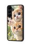 Samsung Galaxy S25 Plus Compatible Printed, Matte Black, Soft Silicone, Protective, Shock-Absorbing Cover, Case - 3