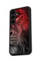 Samsung Galaxy S25 Plus Compatible Printed, Matte Black, Soft Silicone, Protective, Shock-Absorbing Cover, Case - 5