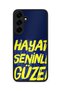 Samsung Galaxy S25 Plus Compatible Printed, Matte Black, Soft Silicone, Protective, Shock-Absorbing Cover, Case