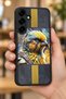 Samsung Galaxy S25 Plus Compatible Printed, Matte Black, Soft Silicone, Protective, Shock-Absorbing Cover, Case - 6
