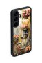 Samsung Galaxy S25 Plus Compatible Printed, Matte Black, Soft Silicone, Protective, Shock-Absorbing Cover, Case - 4