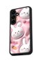 Samsung Galaxy S25 Plus Compatible Printed, Matte Black, Soft Silicone, Protective, Shock-Absorbing Cover, Case - 5