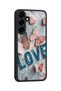 Samsung Galaxy S25 Plus Compatible Printed, Matte Black, Soft Silicone, Protective, Shock-Absorbing Cover, Case - 2