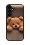 Samsung Galaxy S25 Plus Compatible Printed, Matte Black, Soft Silicone, Protective, Shock-Absorbing Cover, Case