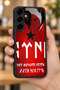 Samsung Galaxy S25 Plus Compatible Printed, Matte Black, Soft Silicone, Protective, Shock-Absorbing Cover, Case - 6