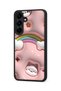 Samsung Galaxy S25 Plus Compatible Printed, Matte Black, Soft Silicone, Protective, Shock-Absorbing Cover, Case - 3