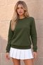 Women's Crew Neck Seasonal 3-Piece Sweatshirt - 4