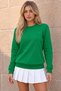 Women's Crew Neck Seasonal 3-Piece Sweatshirt - 6
