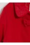 Furry Baby Collar Girl's Coat (W6) - 4