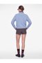 Wool Blend Long Sleeve Half Turtleneck Patterned Knitwear Sweater - 4